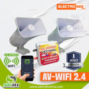 ALARMA VECINAL WIFI 2.4