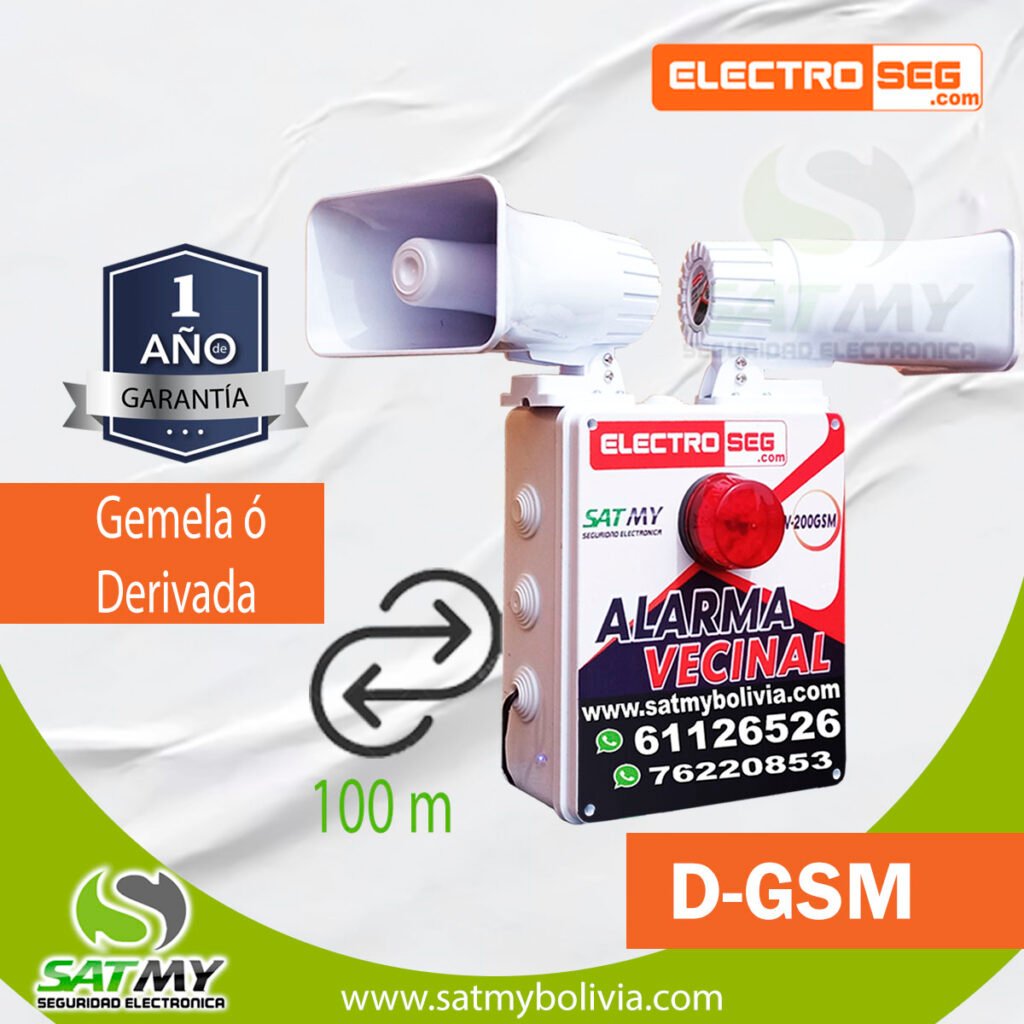 GEMELA PARA ALARMA VECINAL ELECTROSEG