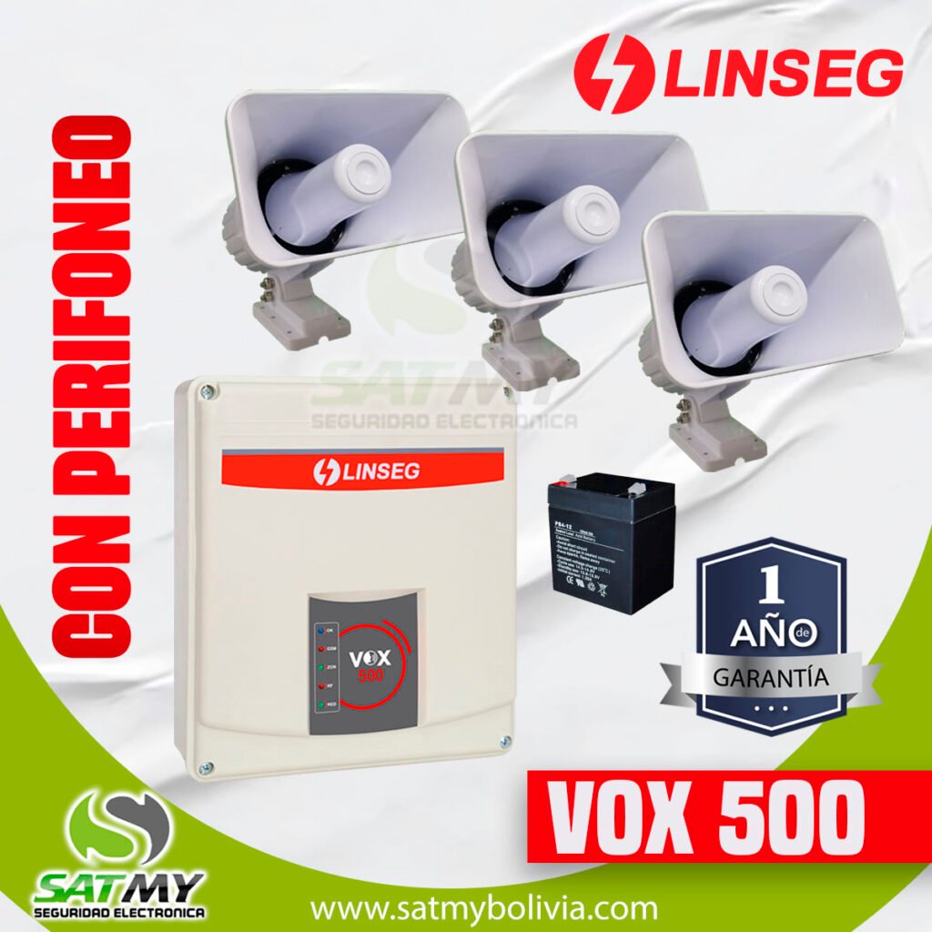 ALARMA VECINAL CON PERIFONEO VOX 500