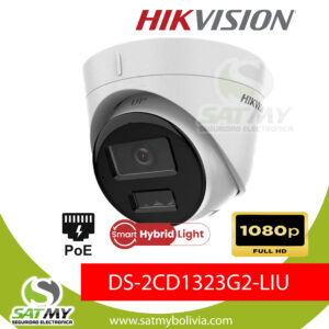 CAMARA IP TORRETA 2MP, 2.8MM, IP67, LUZ HIBRIDA, 30M, CON MIC