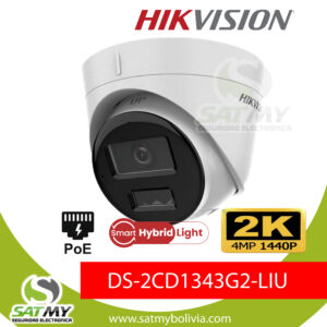 CÁMARA TORRETA IP 4MP IR 30m C/AUDIO Y LUZ INTELIGENTE