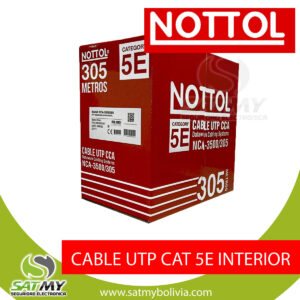 CABLE UTP NOTTOL CAT5E INTERIOR