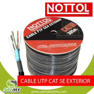 CABLE UTP NOTTOL CAT 5E EXTERIOR