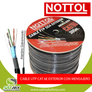 CABLE UTP NOTTOL CAT6 EXTERIOR
