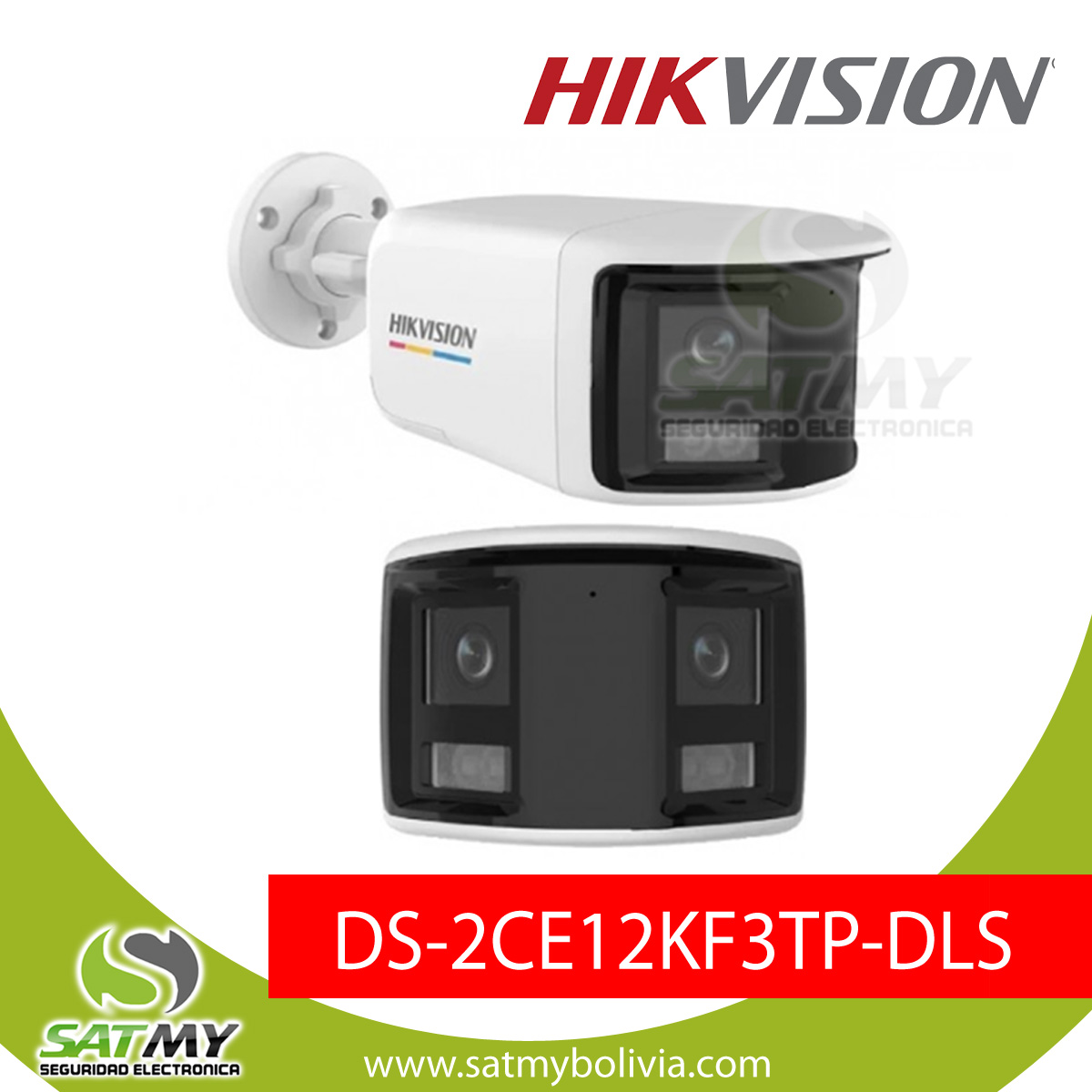 CAMARA BALA FIJA DOBLE LENTE 180º COLORVU 3K