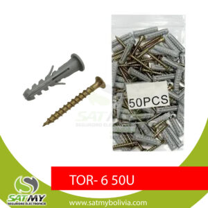 RAMPLUS CON TOPE Y TORNILLO #6