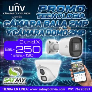 PROMO 2 CAMARAS UNV
