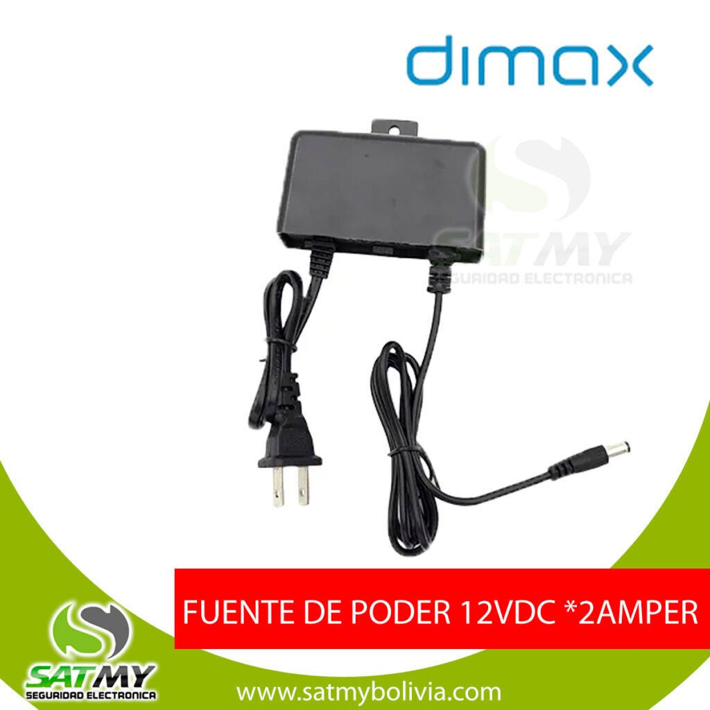 FUENTE DE PODER IMPERMEABLE 12VDC *2A