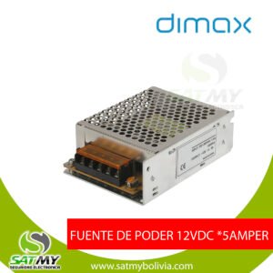 FUENTE DE PODER 12VDC *5AMPER