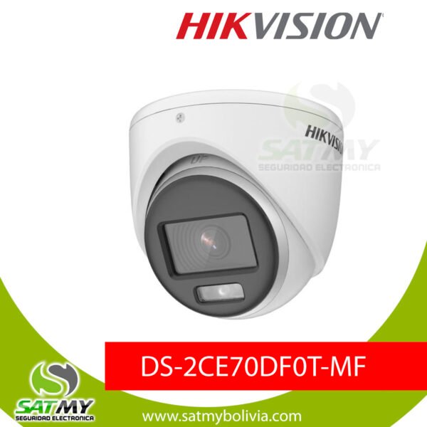 DS-2CE70DF0T-MF copia Camara Domo 2 Mp / Imagen a color 24/7 METALICO