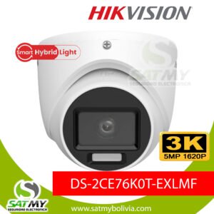 CAMARA TETRAHIBRIDA TORRETA 3K(~5MP), 2.8MM, IP67, METALICA, IR20+LUZ20M